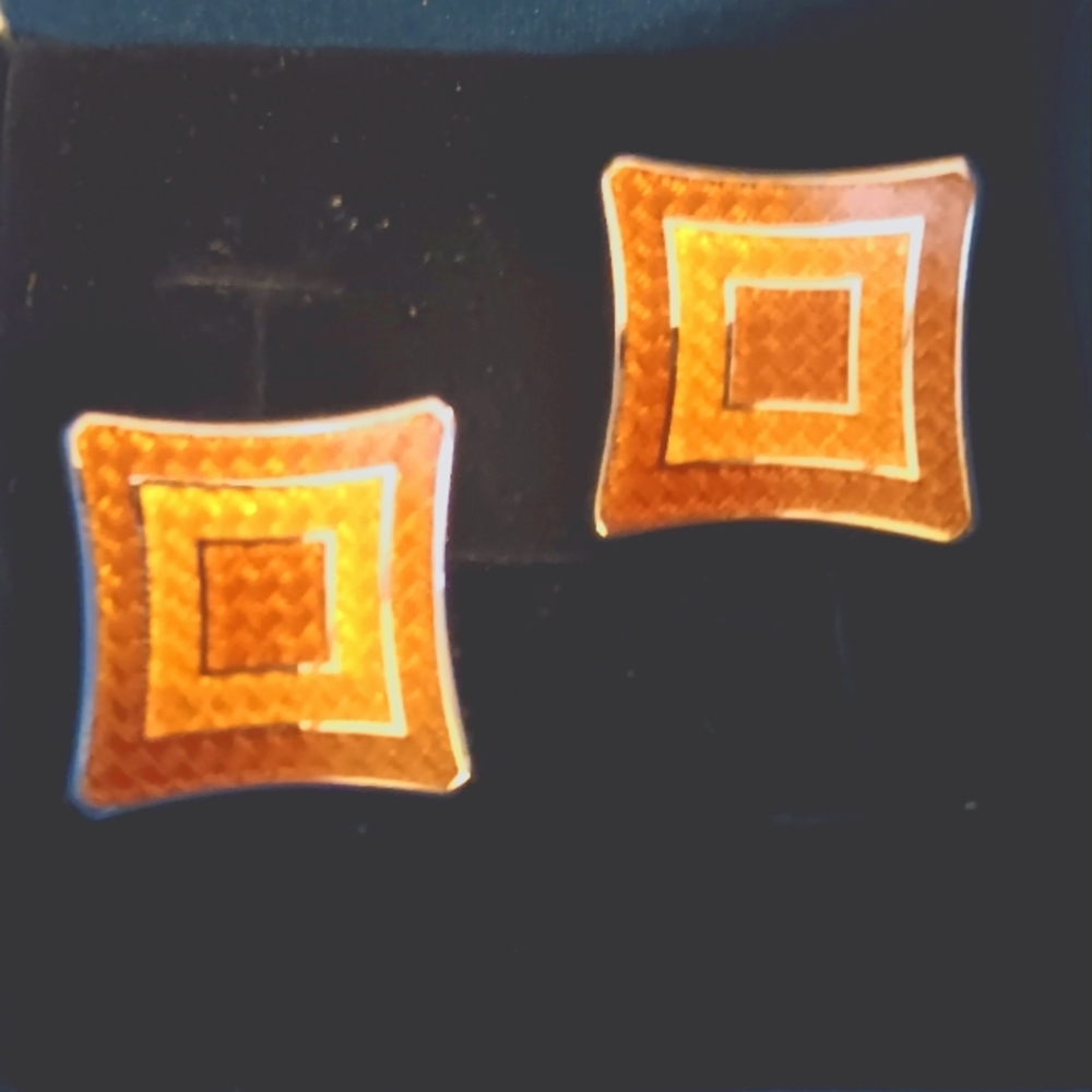 Don Donahue Square Cufflinks .925 Stamped